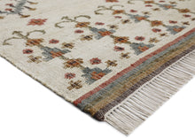 Multi Size Beige Rust Brown Color Hand Woven Kilim Jute Southwestern Oriental Rug