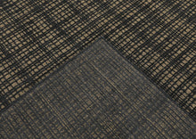 8x10 Tan, Black, Color Hand Loomed  Wool & Jute Modern & Contemporary Oriental Rug