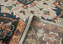 10x14 Gray, Green, Ivory Color Hand Knotted Oushak Wool  Oriental Rug