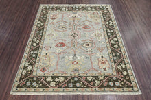 Multi Size Moss Hand Knotted Traditional Oushak Wool Oriental Area Rug - Oriental Rug Of Houston
