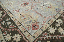 Multi Size Moss Hand Knotted Traditional Oushak Wool Oriental Area Rug - Oriental Rug Of Houston