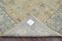 Multi Sizes Warm Beige Hand Knotted Traditional Oushak Wool Oriental Area Rug - Oriental Rug Of Houston