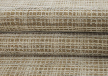 8x10 Tan, Ivory, Color Hand Loomed  Wool & Jute Modern & Contemporary Oriental Rug