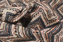 Multi Size Black Ivory Rust Color Hand Woven  Wool Modern & Contemporary Oriental Rug