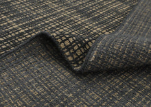 8x10 Tan, Black, Color Hand Loomed  Wool & Jute Modern & Contemporary Oriental Rug