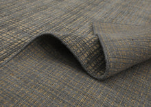 8x10 Tan, Dark gray, Color Hand Loomed  Wool & Jute Modern & Contemporary Oriental Rug