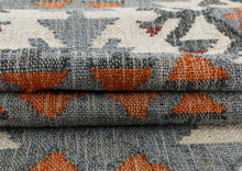 Multi Size Ivory Gray Slate Color Hand Woven Kilim Jute Southwestern Oriental Rug