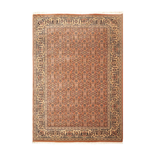 6x9 Pale Peach, Beige Hand Knotted 100% Wool Persian Oriental Area Rug - Oriental Rug Of Houston