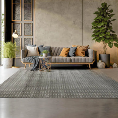 Multi Size Gray Hand Tufted Handmade 100% Wool Traditional Oriental Area Rug - Oriental Rug Of Houston