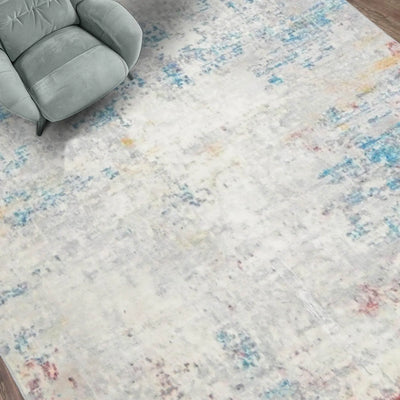 LoomBloom Multi Sizes Beige Machine Made Contemporary/ Abstract Abstract Flatweave Polyester Oriental Area Rug - Oriental Rug Of Houston