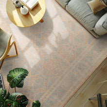 8x10 Beige, Tan, Aqua Color Hand Knotted Pak Persian 100% Wool Traditional Oriental Rug