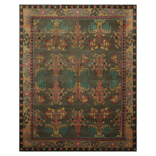 Multi Sizes Donegal Arts & Crafts Handmade 100% Wool Oriental Area Rug Gray/Green Color