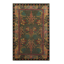 Multi Sizes Donegal Arts & Crafts Handmade 100% Wool Oriental Area Rug Gray/Green Color