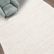 3x5 Beige, Ivory, Color Hand Woven Afghan Moroccan Wool Transitional Oriental Rug