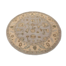 LoomBloom Multi Size Taupe Hand Tufted Traditional Abstract Wool Oriental Area Rug