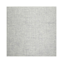 Square Slate Blue Off White Color Hand Woven Textured 80%Wool & 20%Nylon Contemporary Oriental Rug