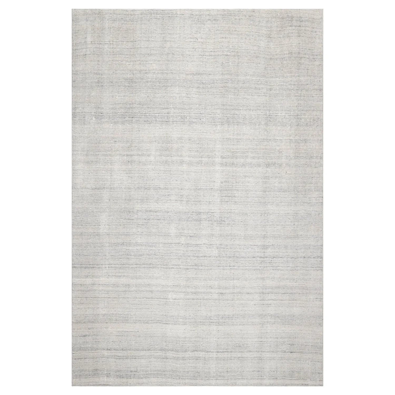 Multi Size Off White Hand Tufted Textured Oriental Area Rug
