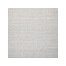 Square Ivory Navy Color Hand Woven Herringbone New Zealand Wool Contemporary Oriental Rug