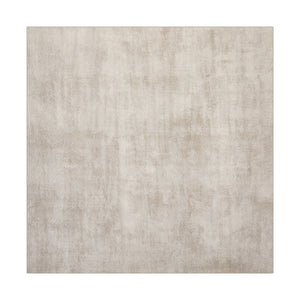 Square Gray Beige Color Hand Tufted Textured New Zealand Wool Contemporary Oriental Rug