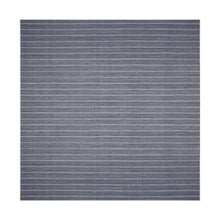 LoomBloom Multi Size Navy Hand Woven Contemporary Herringbone Flatweave New Zealand Wool  Oriental Area Rug