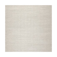 Square Ivory Gray Color Hand Woven Geometric New Zealand Wool Contemporary Oriental Rug