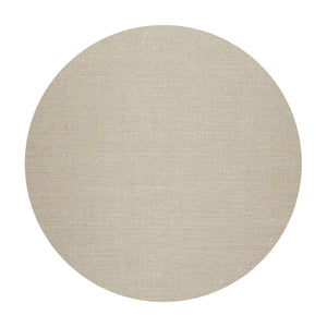 Round Tan Moss Color Hand Woven Textured Sisal Modern Oriental Rug