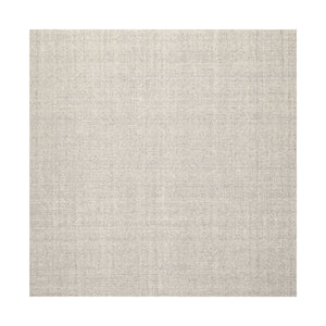 Square Ivory Gray Color Hand Tufted Textured New Zealand Wool Modern Oriental Rug