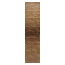Runner Brown Camel Color Hand Tufted Designer Rug Wool Modern & Contemporary Oriental Rug