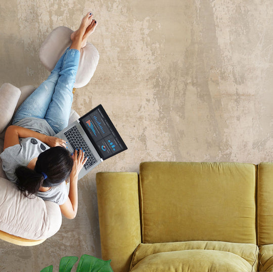 loomBloom 9x12 Beige, Gray Hand Knotted Tibetan Sherpa Modern Abstract Wool and Silk Oriental Area Rug