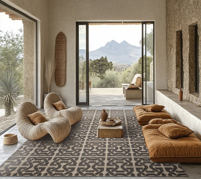 9x12 Beige, Gray, Color Hand Woven Flatweave Wool Contemporary Oriental Rug
