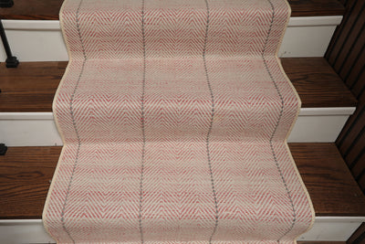 Multi Size Blush Ivory Gray Color Hand Loomed Flatweave Wool Modern Oriental Rug