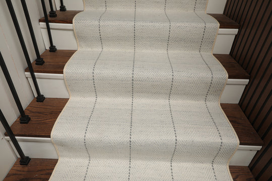 Custom Multi Size Stair/Hallway Runner Handmade Wool Rug 31 inch Wide Select Your Length Upto 40 feet