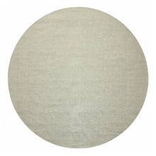 Multi Size Celadon Gray Color Hand Loomed Berber Wool Contemporary Oriental Rug