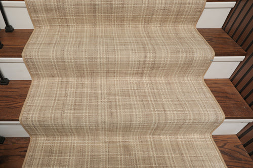Multi Size Beige Ivory Taupe Color Hand Loomed Flatweave Wool Modern Oriental Rug