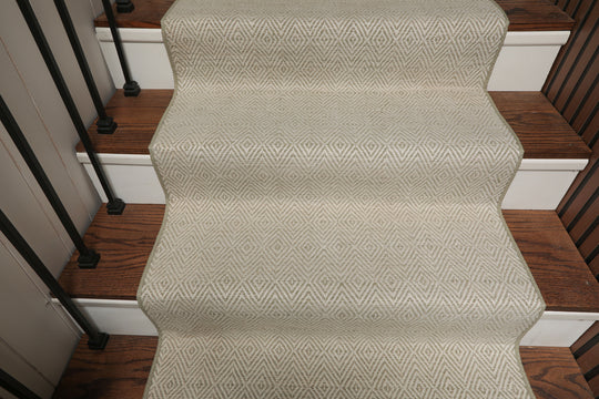 Custom Multi Size Stair/Hallway Runner Handmade Wool Rug 31 inch Wide Select Your Length Upto 40 feet