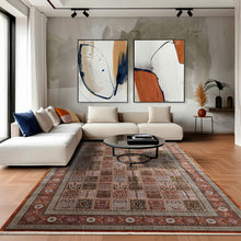 7x10 Hand Knotted Caramel Qum All Silk Traditional 600 KPSI Rug
