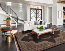 8'9''x11'2'' Hand Knotted Wool Midnight Blue Tabriz Traditional 400 KPSI Rug
