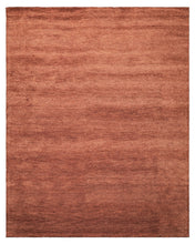8x10 Rust, , Color Hand Woven  100% Wool Modern & Contemporary Oriental Rug