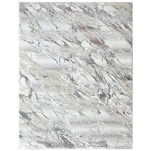 9x12 Ivory, Beige, Rust Color Power Loom Oushak Wool Modern Oriental Rug