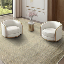 8x10 Moss, Ivory, Color Hand Knotted Bokhara New Zealand Wool Modern & Contemporary Oriental Rug