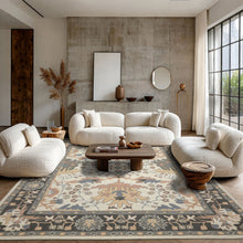 Multi Size Ivory Blush Beige Color Hand Hooked  Wool Traditional Oriental Rug