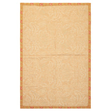 4x6 Tan, Beige, Gold Color Hand Woven French Aubusson Needlepoint Wool Transitional Oriental Rug