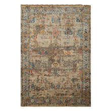 6x9 Beige, Brown, Gold Color Hand Knotted Oushak Wool Traditional Oriental Rug