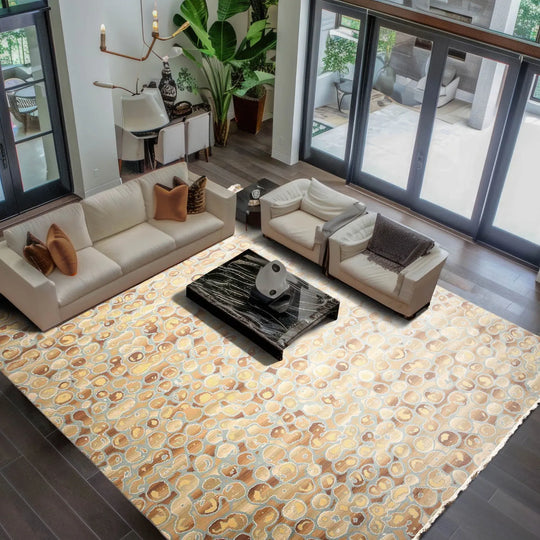 Oriental Rug Hand Knotted Wool   (9'x12' )