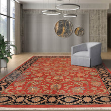 7’10"x 10’4" Hand Knotted Romanian Kashaan 100% Wool Oriental Area Rug