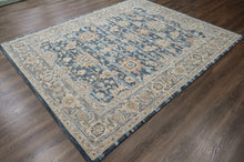 loomBloom Multi Size Blue Hand Tufted Handmade Modern & Contemporary Floral Wool Oriental Area Rug