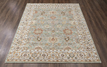loomBloom Multi Size Mint Green Hand Tufted Handmade Modern & Contemporary Floral Wool Oriental Area Rug