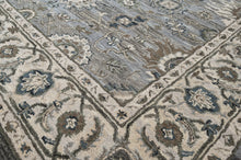 loomBloom Multi Size Light Blue Hand Tufted Handmade Modern & Contemporary Floral Wool Oriental Area Rug