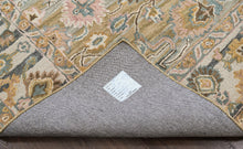 loomBloom Multi Size Olive Green Hand Tufted Handmade Modern & Contemporary Floral Wool Oriental Area Rug