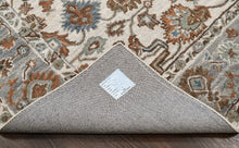 loomBloom Multi Size Beige Hand Tufted Handmade Modern & Contemporary Floral Wool Oriental Area Rug